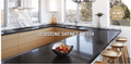 Кварцевый агломерат Vicostone Satinet Bs 124 СЛЭБ 30 mm 3050Х720